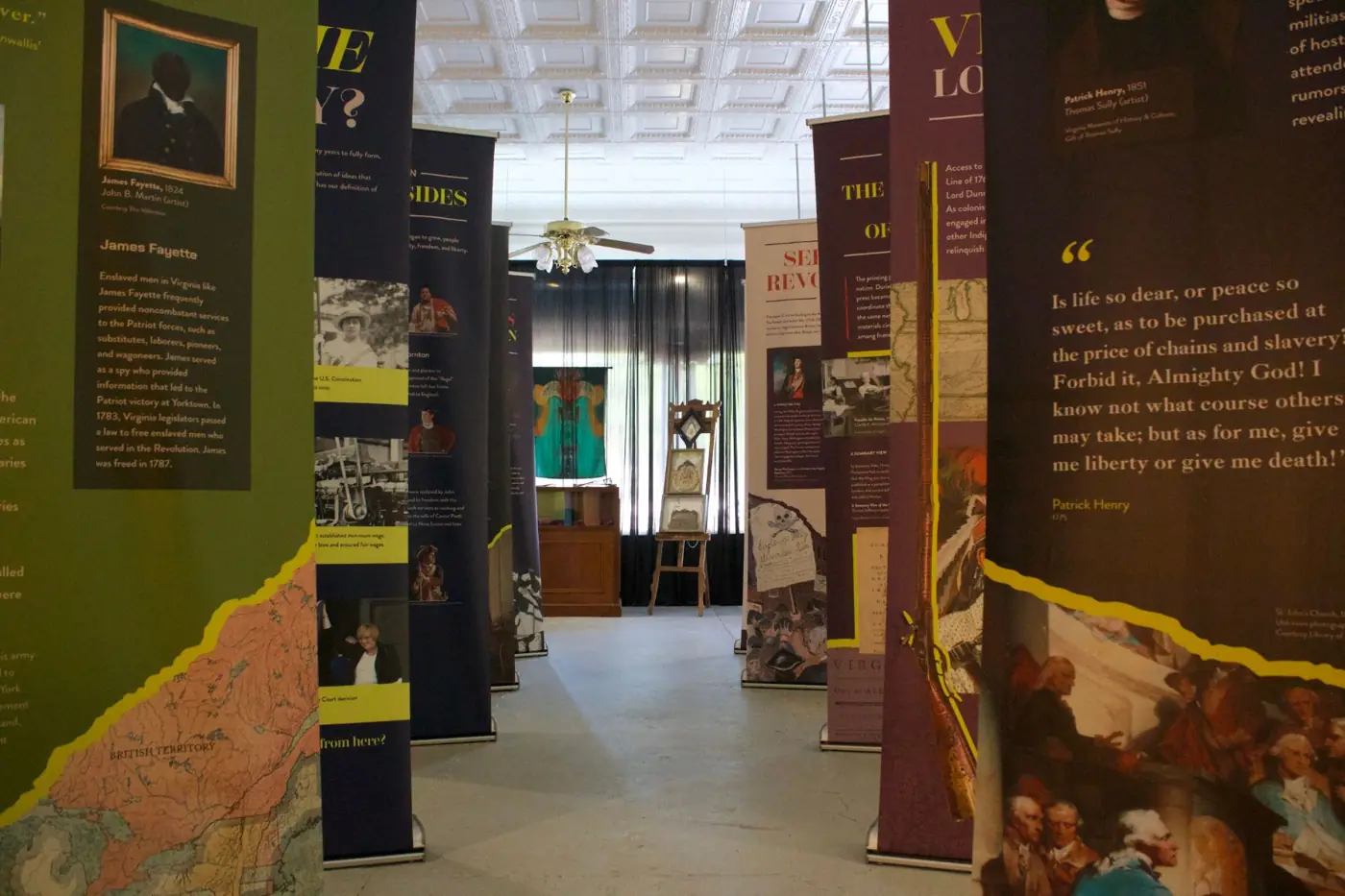 The museum’s main gallery
